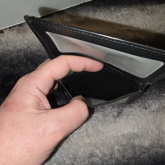 Epi leather card holder